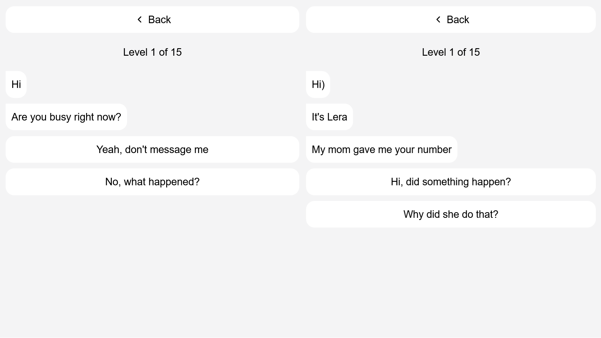 Chats for Real Adults — screenshot 2