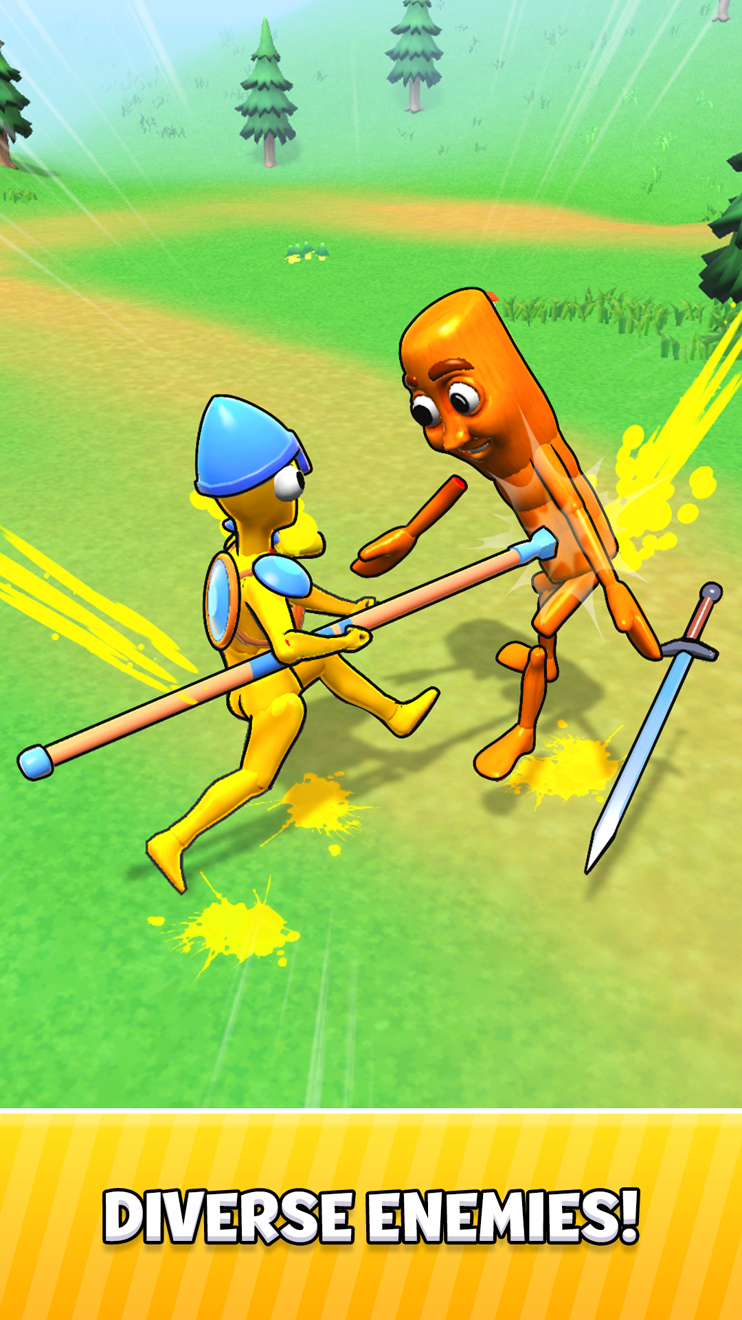 Ragdoll Arena! Fun Spear Battle! screenshot 7