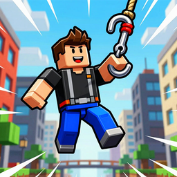 Obby on the Web with a Grappling Hook