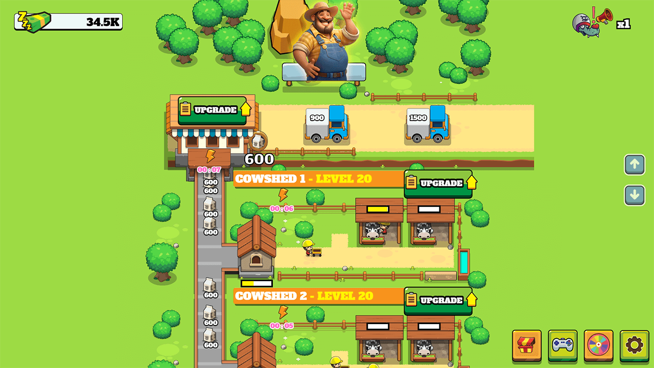 Idle Milk Farm Tycoon — screenshot 2