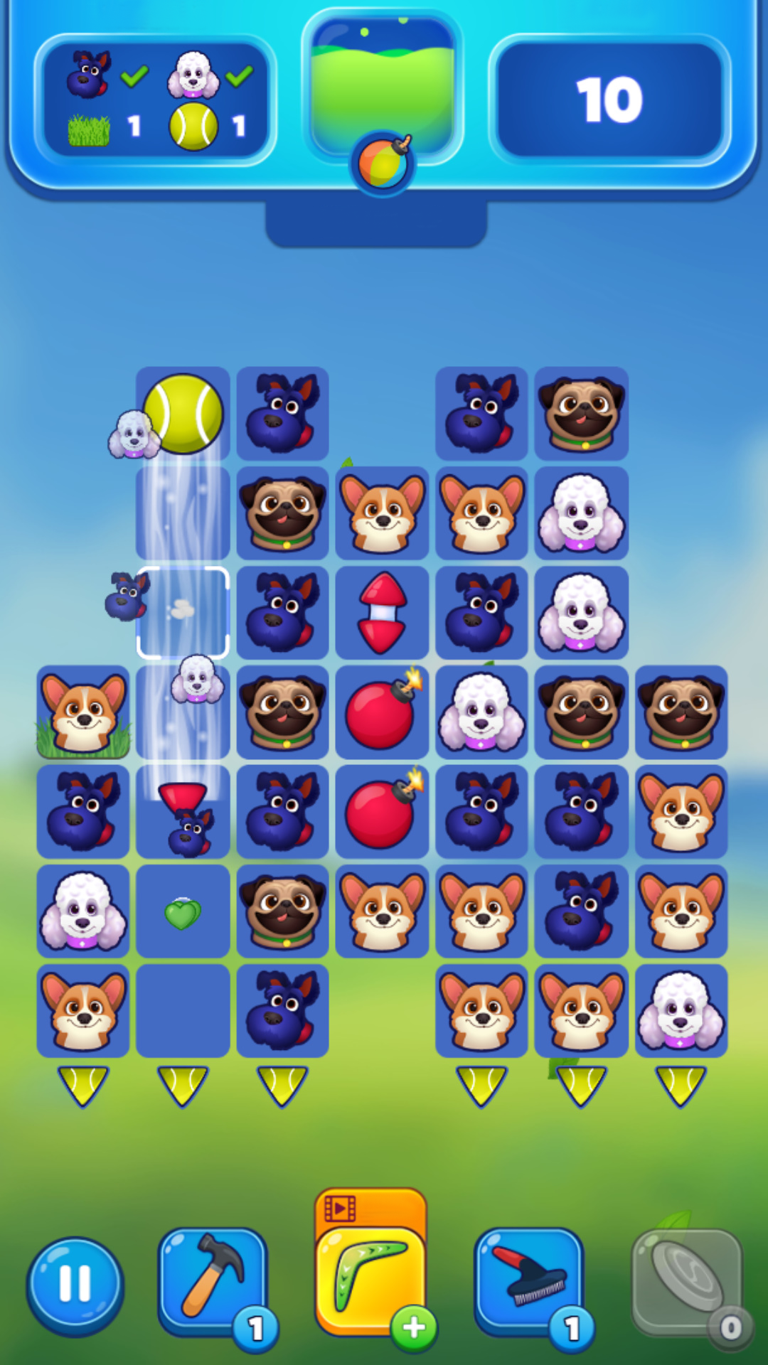 Puppy Paw Match screenshot 6