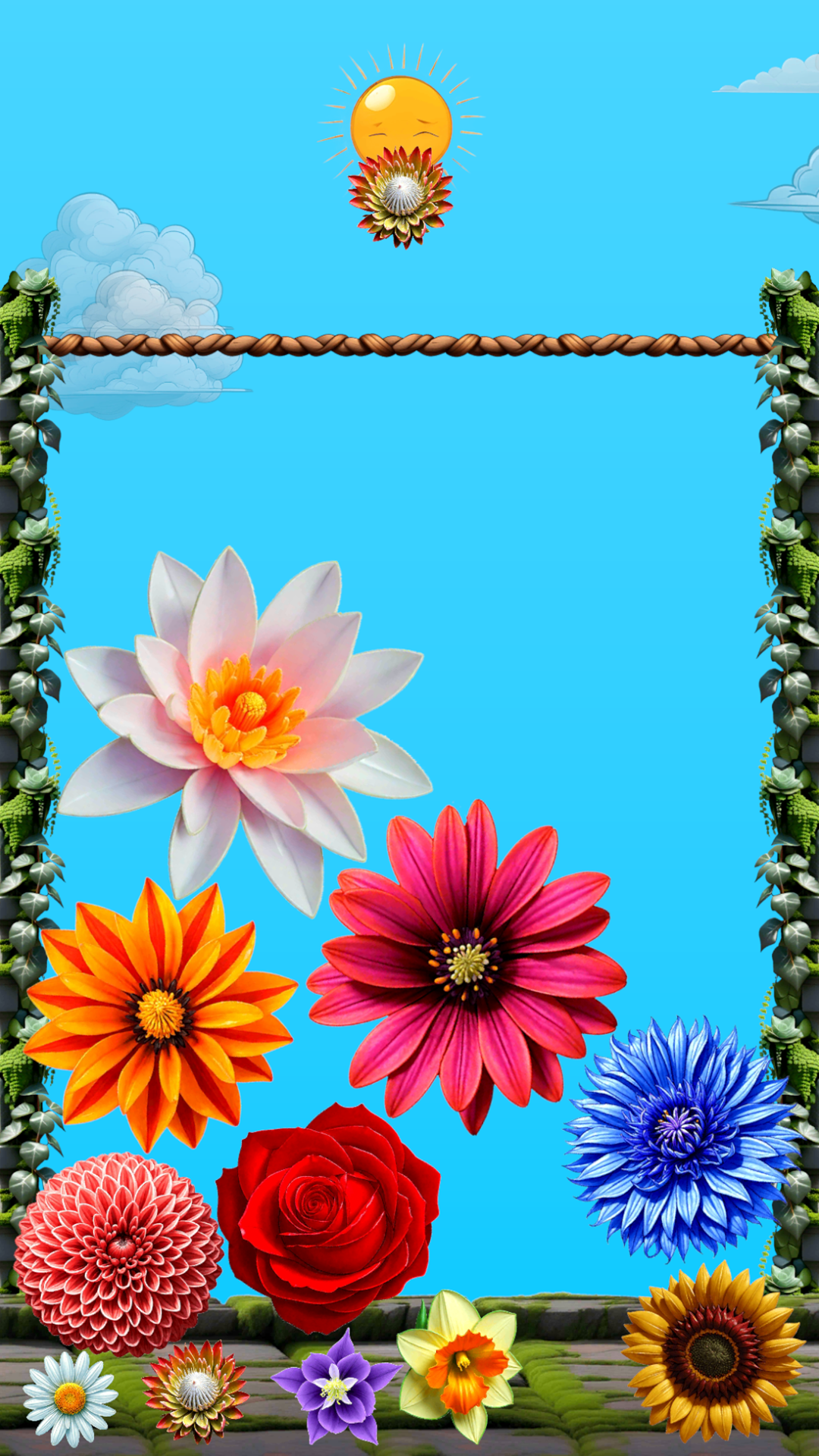 Merge flowers 2048 screenshot 8