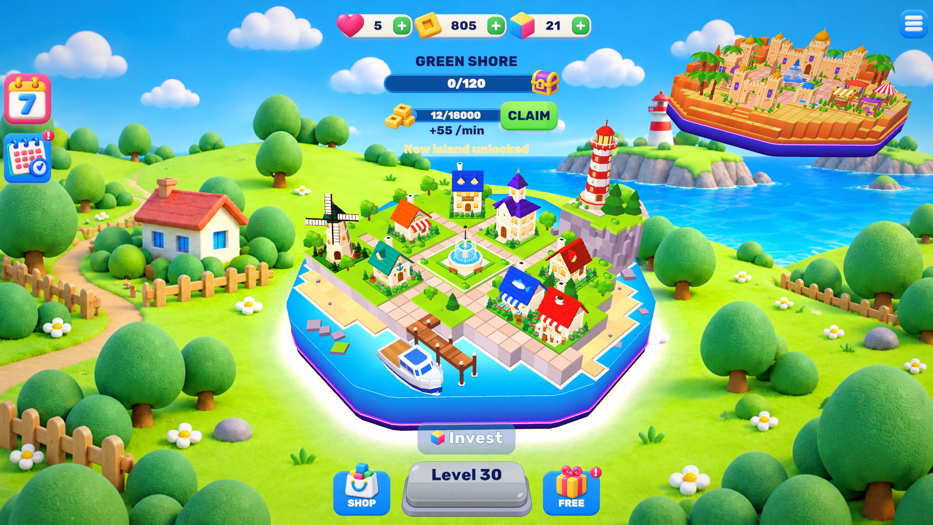 Cubisle: Block Puzzle screenshot 1