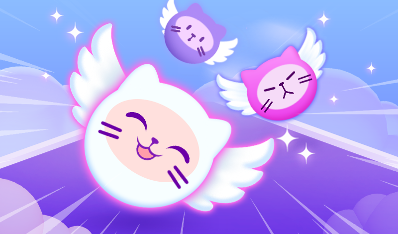 Flying Cats: Music Race! game cover