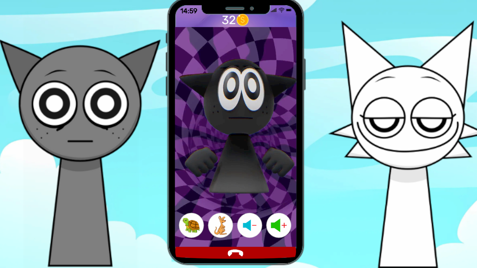 Call Gray Sprunki Now! screenshot