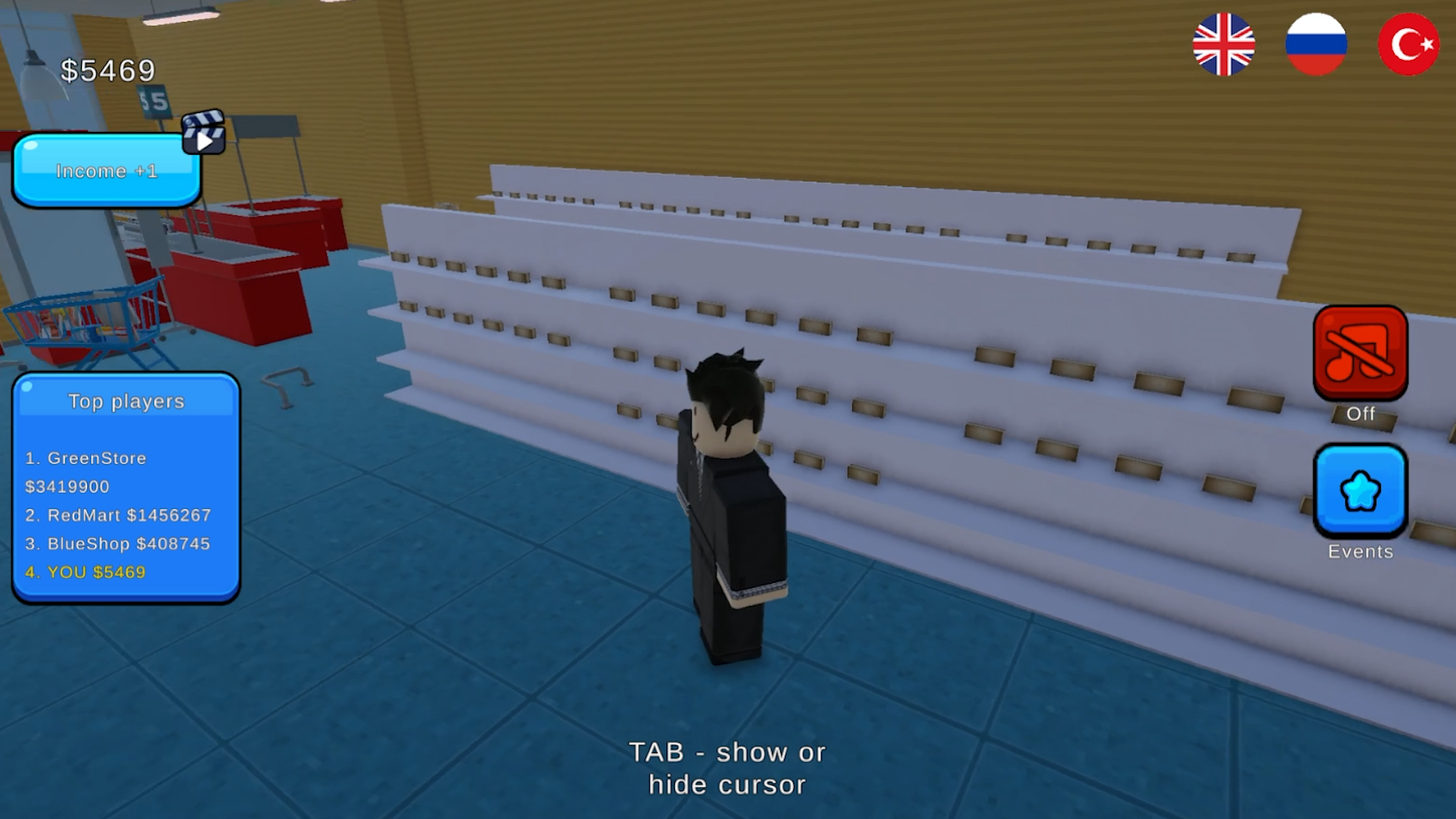 Obby Supermarket: Grow your business! — screenshot 3