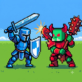 Pixel Wars: Humans vs Orcs