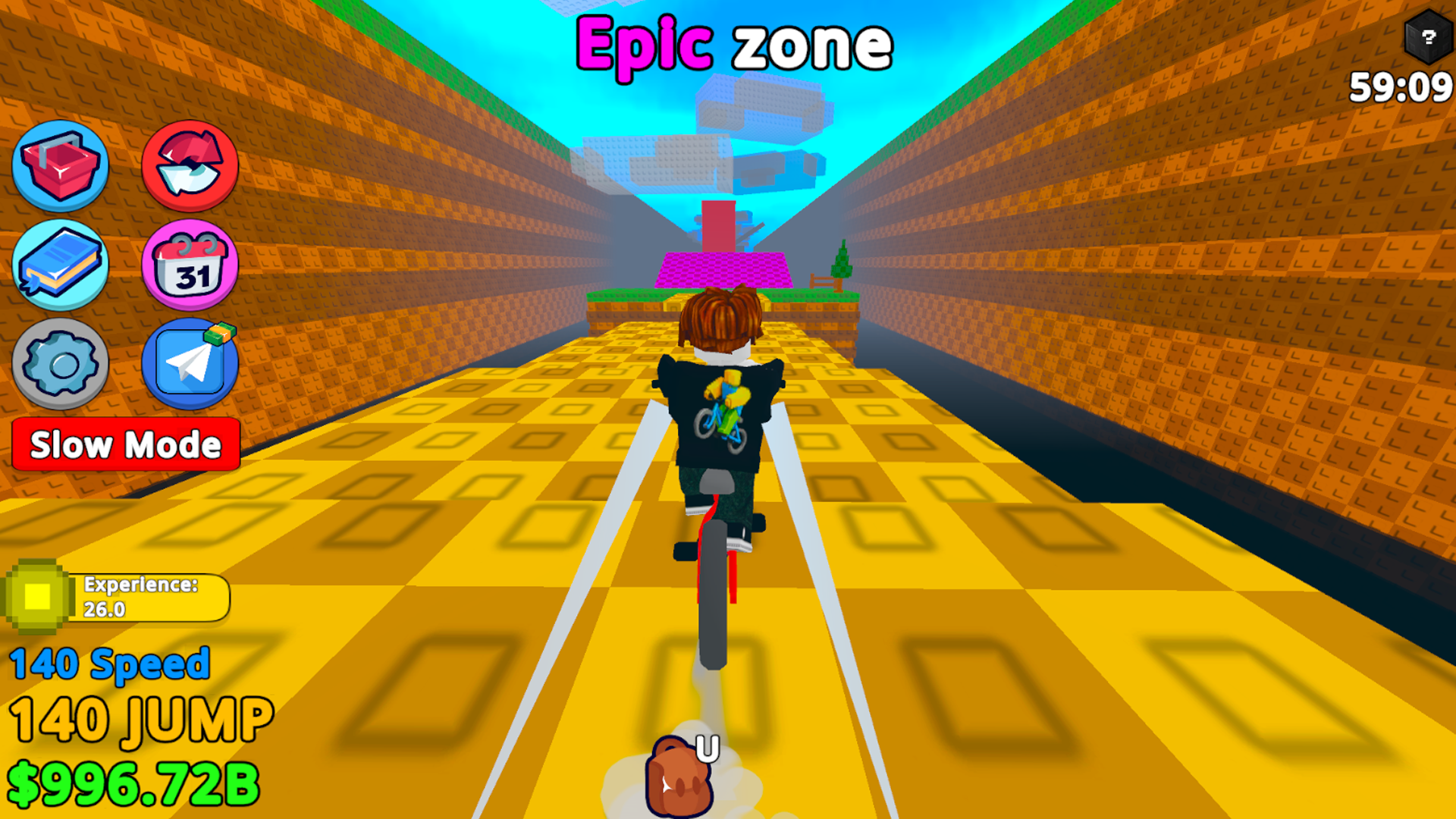 Obby: Tricks on Bicycle for Brainrots! — screenshot 2