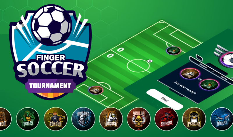 Finger Soccer Tournament game cover