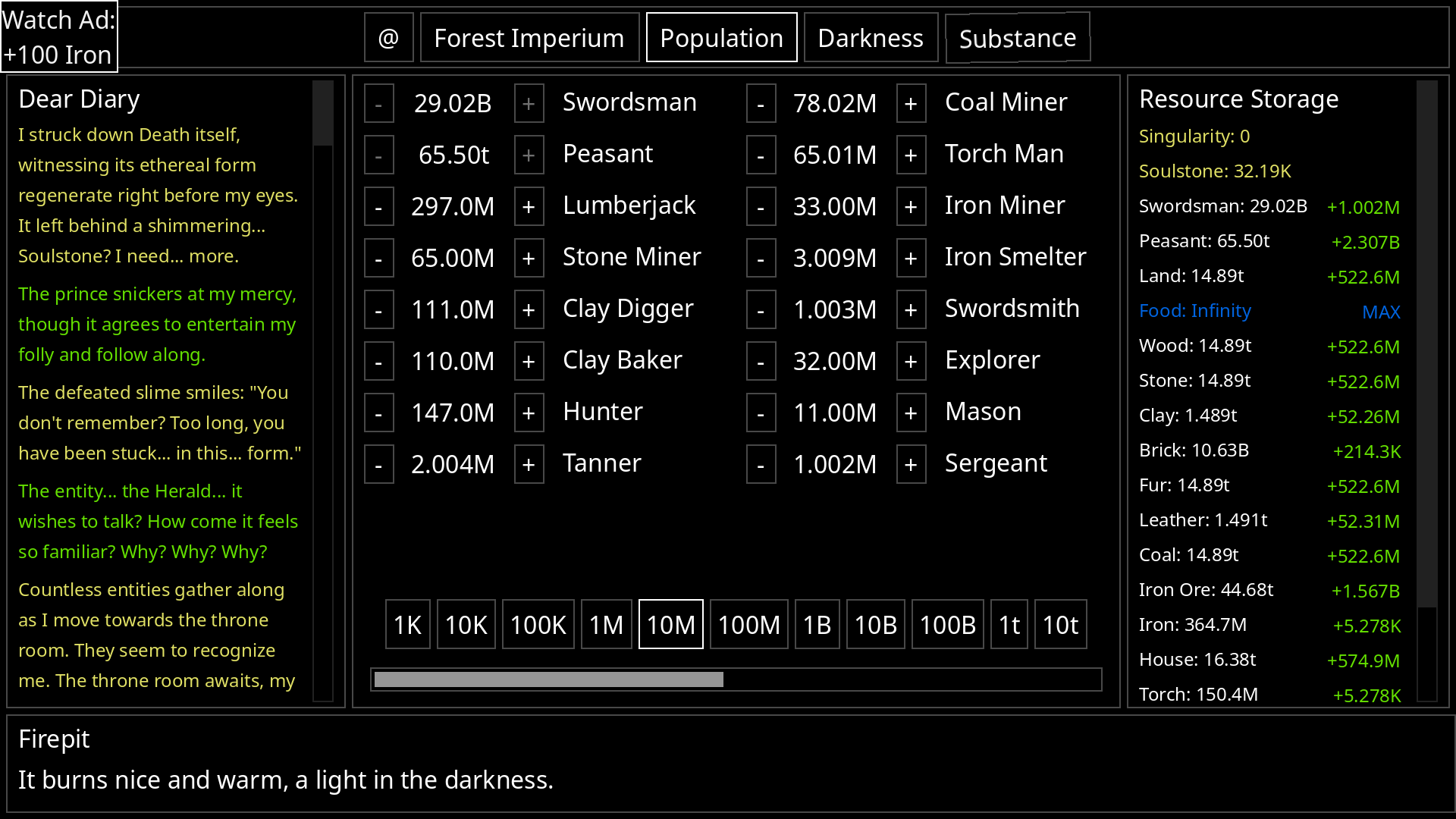 Dark forest — screenshot 2