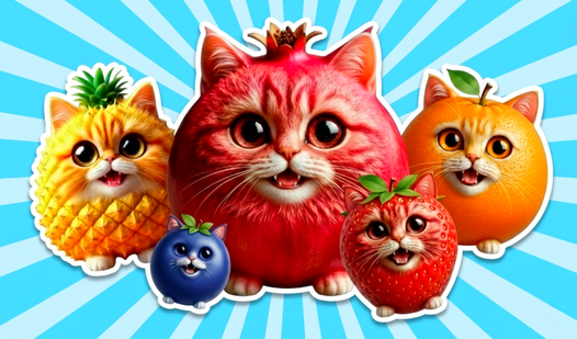 Соедини Брейнрот: Фруктовые Котики! — trailer