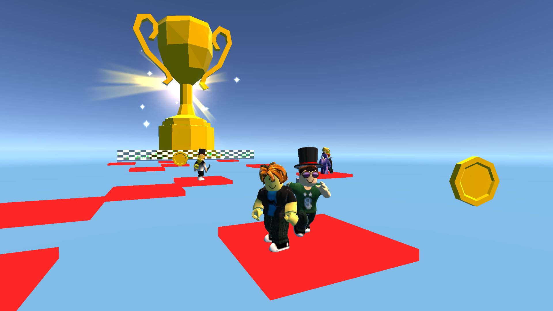 Stand on the right color, Robby! screenshot