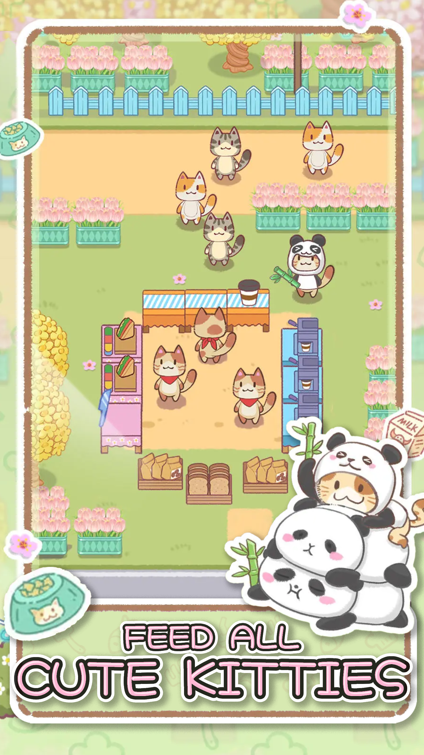 Cat Cafe: Feed Cute Kittens screenshot 5