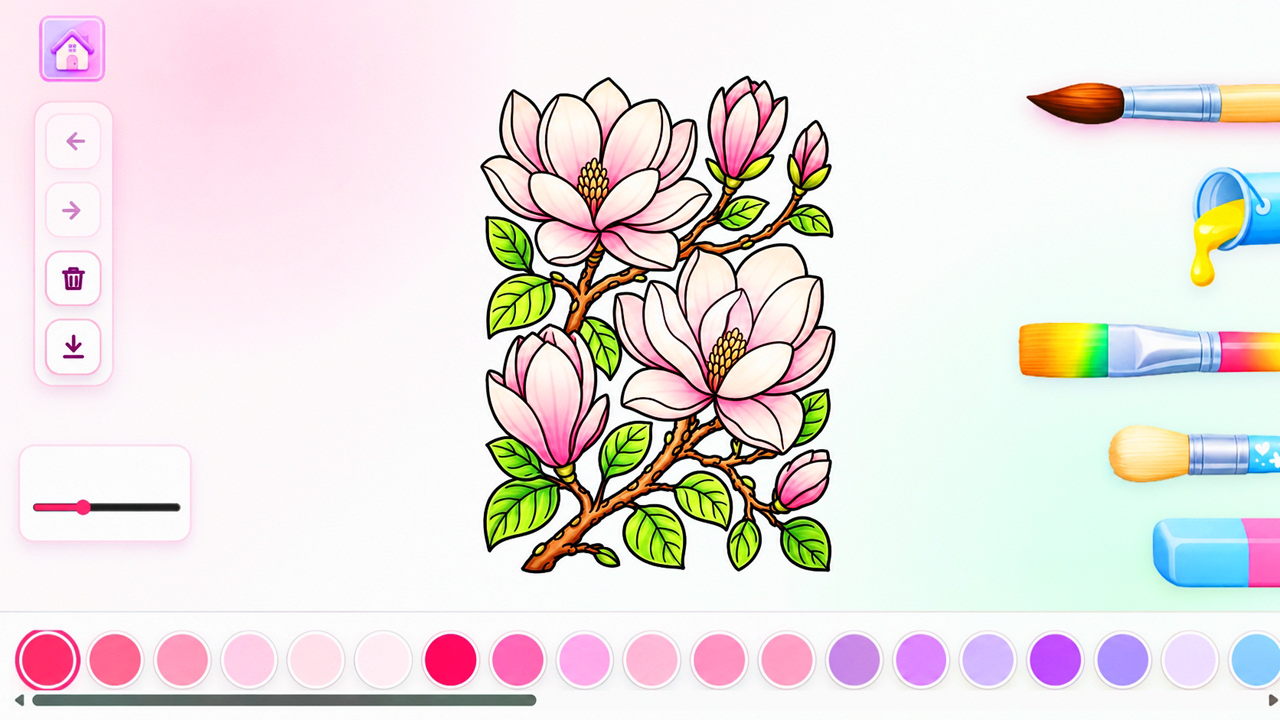 Pastel Color - Раскраска для девочек — screenshot 14