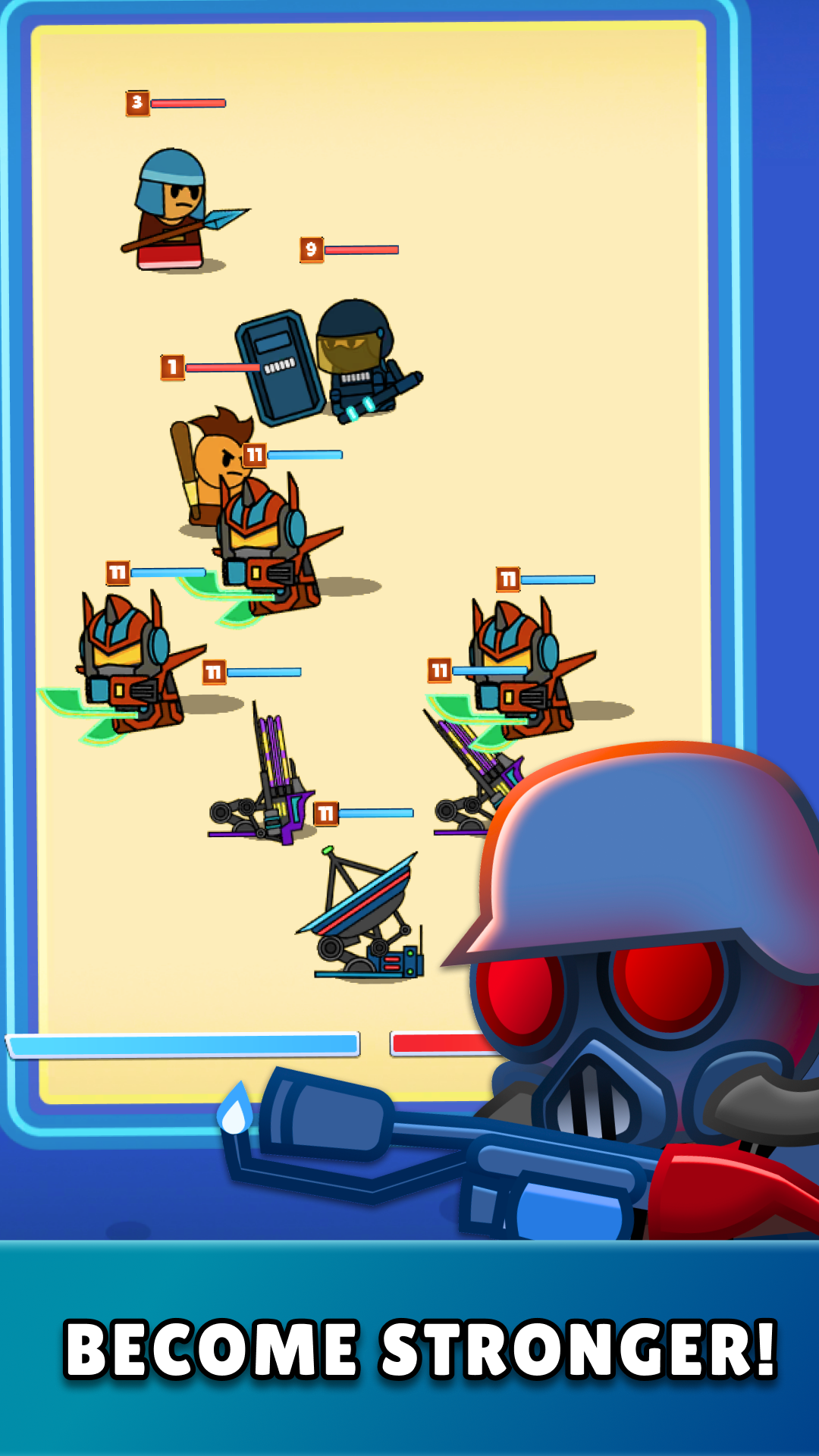 Army Evolution: Merge & Tactics screenshot 8