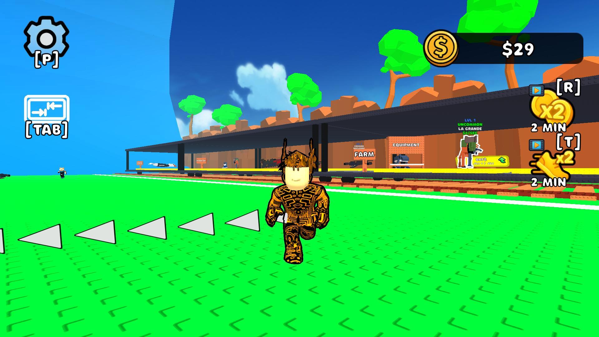 Chase Brainrot Train! Save Obby Magnate Tycoon screenshot