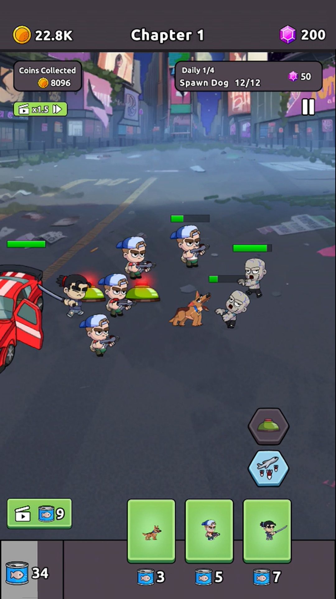 Zombie Warriors screenshot 12