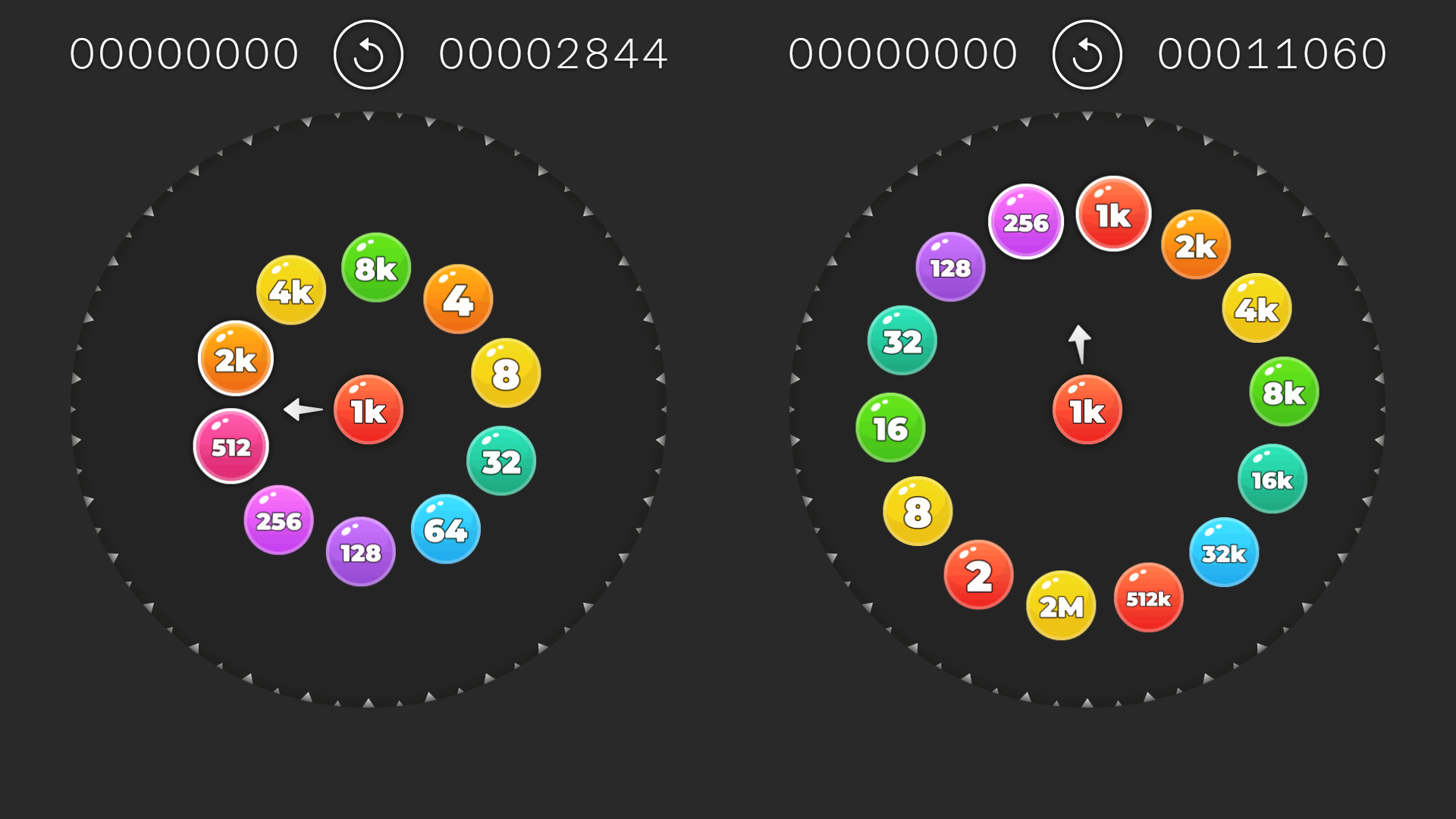 Bubble Circle 2048 — screenshot 2