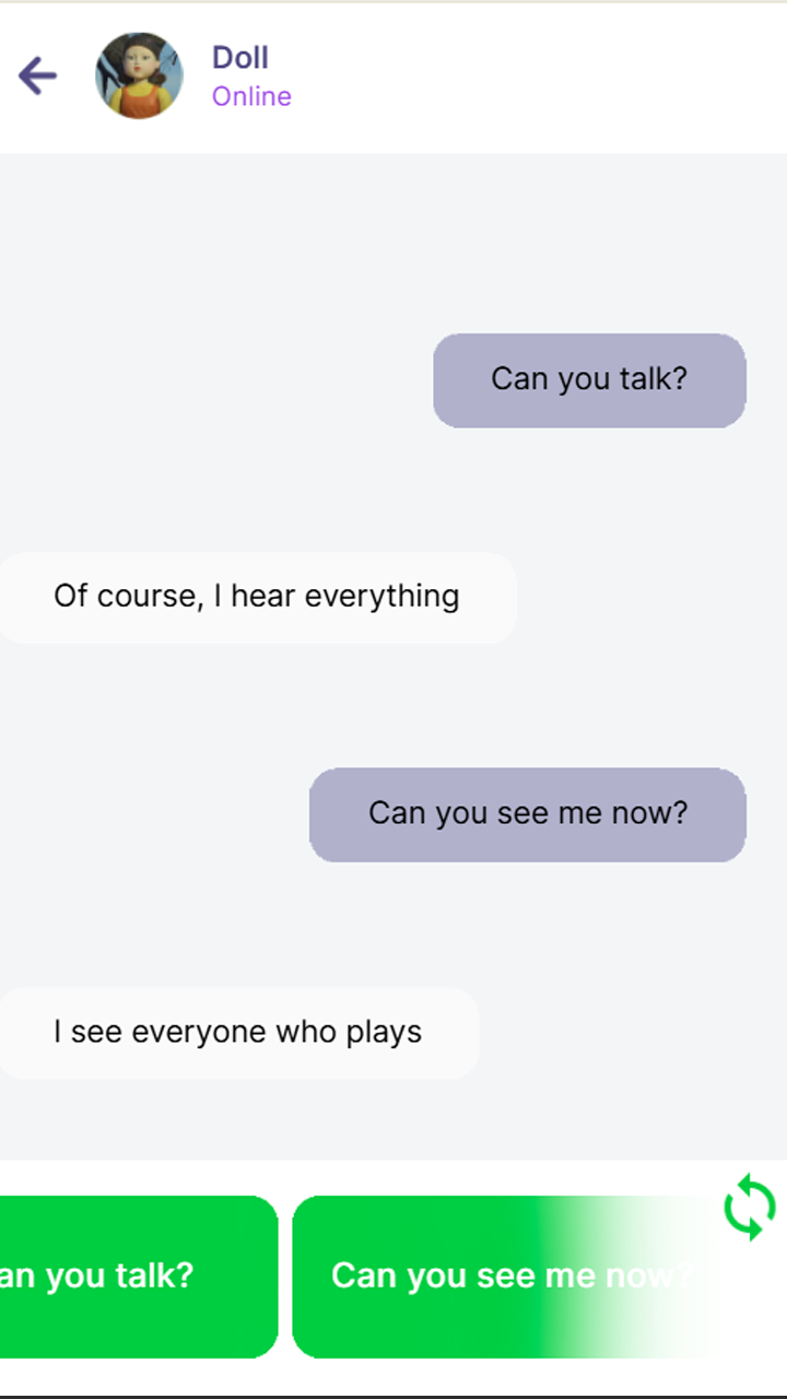 Squid Calls Game: Chat Prank, Video Call, Live screenshot 11