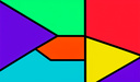 Assemble a puzzle of shapes