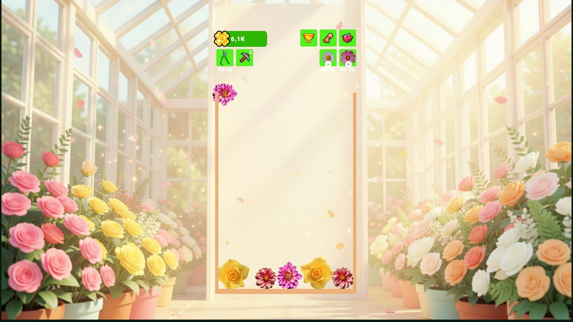 Flower Magic: merger and sale — screenshot 1