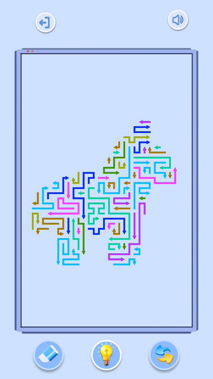 Crush Arrows: Line Maze screenshot 4