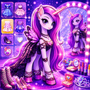Pony Creator - dress up game for girls