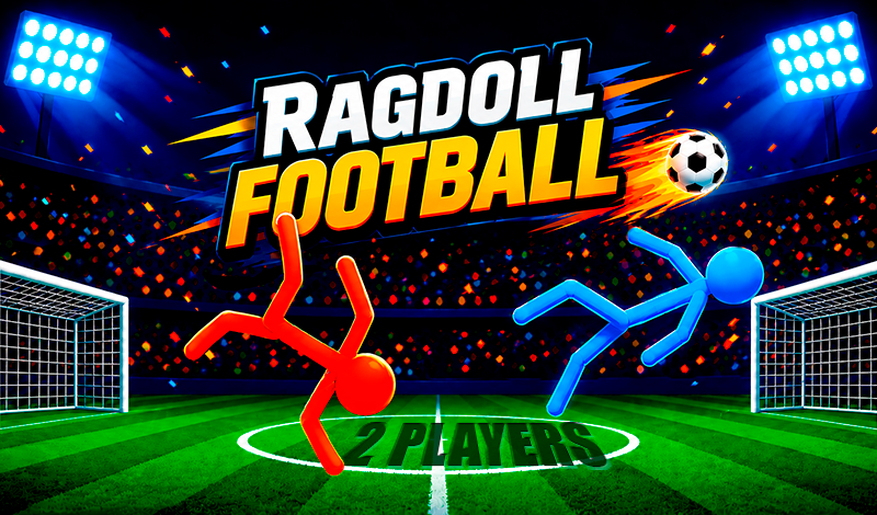 Ragdoll Football 2 players game cover