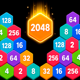 Соедини 2048: Соты