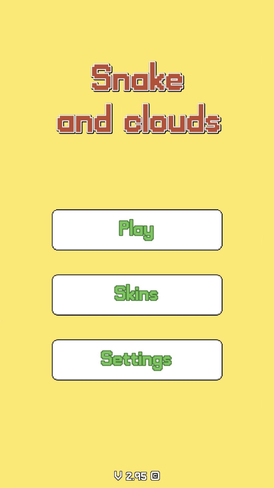 Snake and clouds screenshot 3