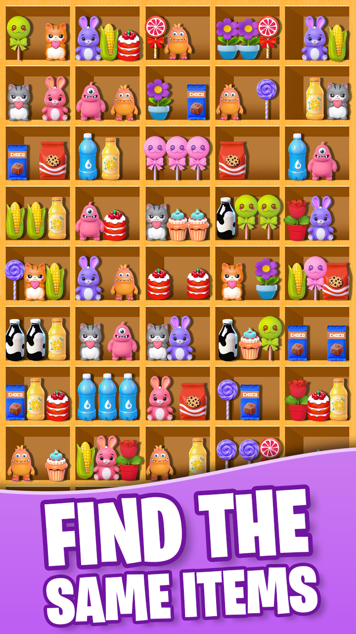 Goods Sort: Matching Items by Shelves screenshot 5