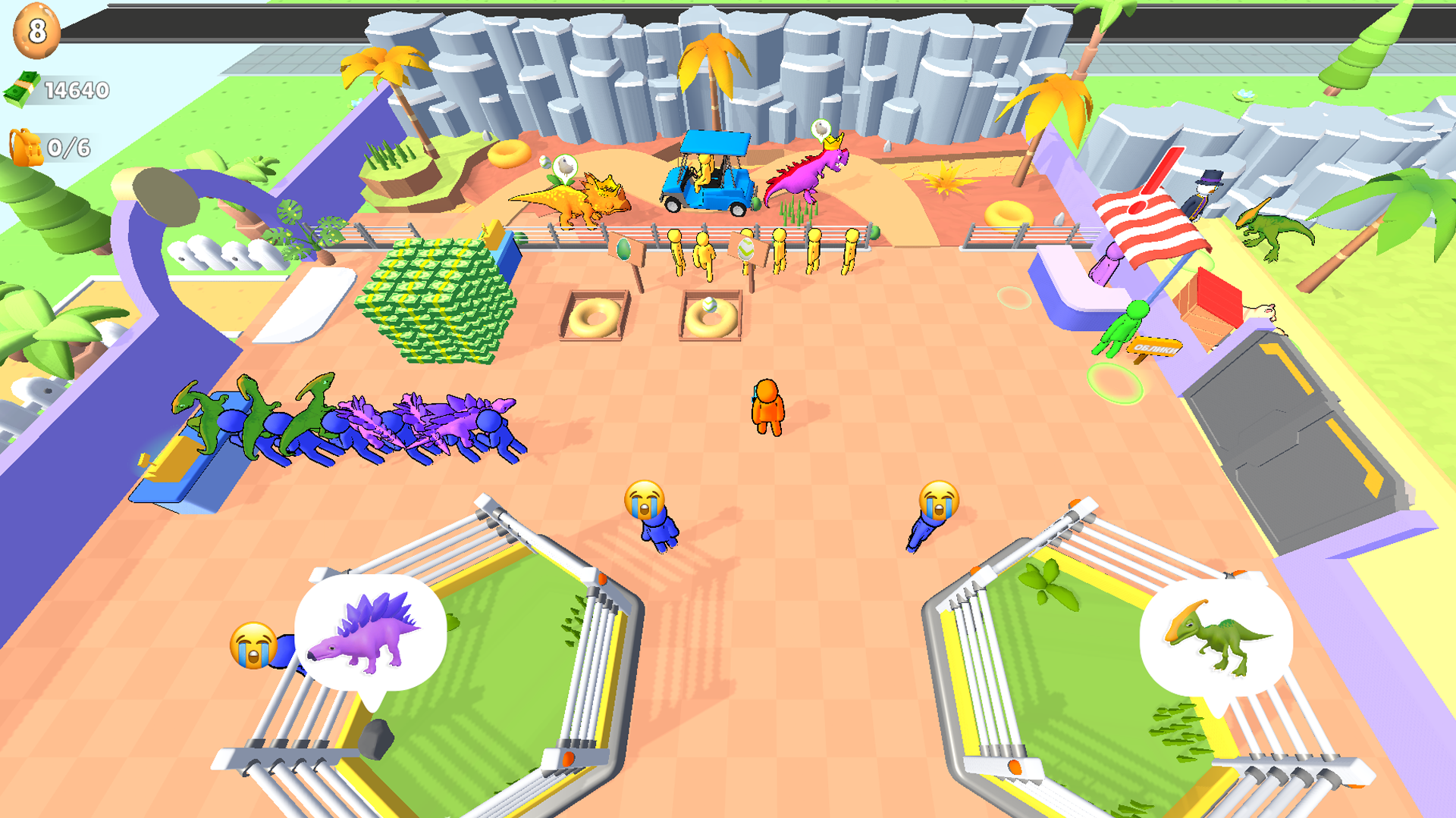 My dinosaur farm screenshot
