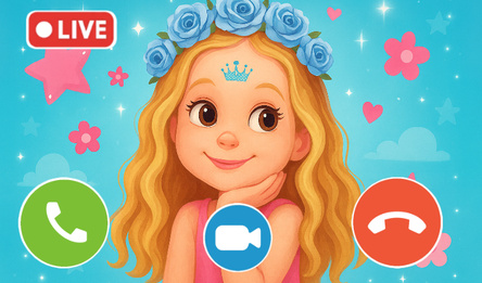 Nastya Calls: Chat-Prank, Like Stream, Video Call