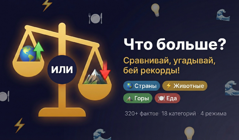Что больше? game cover