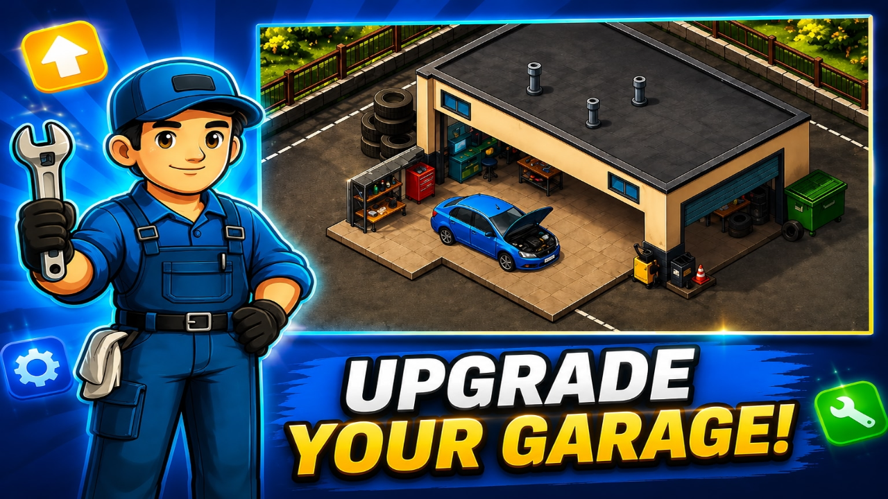 Auto Repair shop Clicker: the path to success — screenshot 1