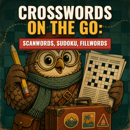 Crosswords on the Go: Scanwords, Sudoku, Fillwords