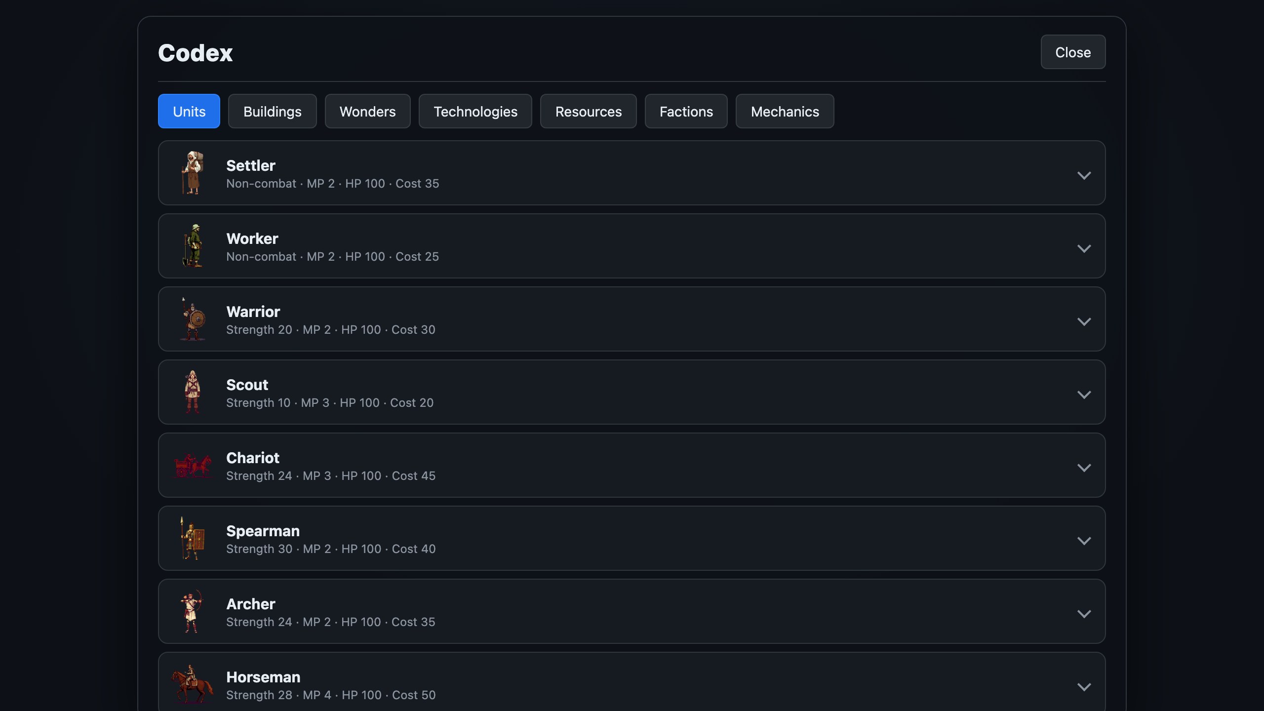 ERAS: Strategy of the Eras — screenshot 3