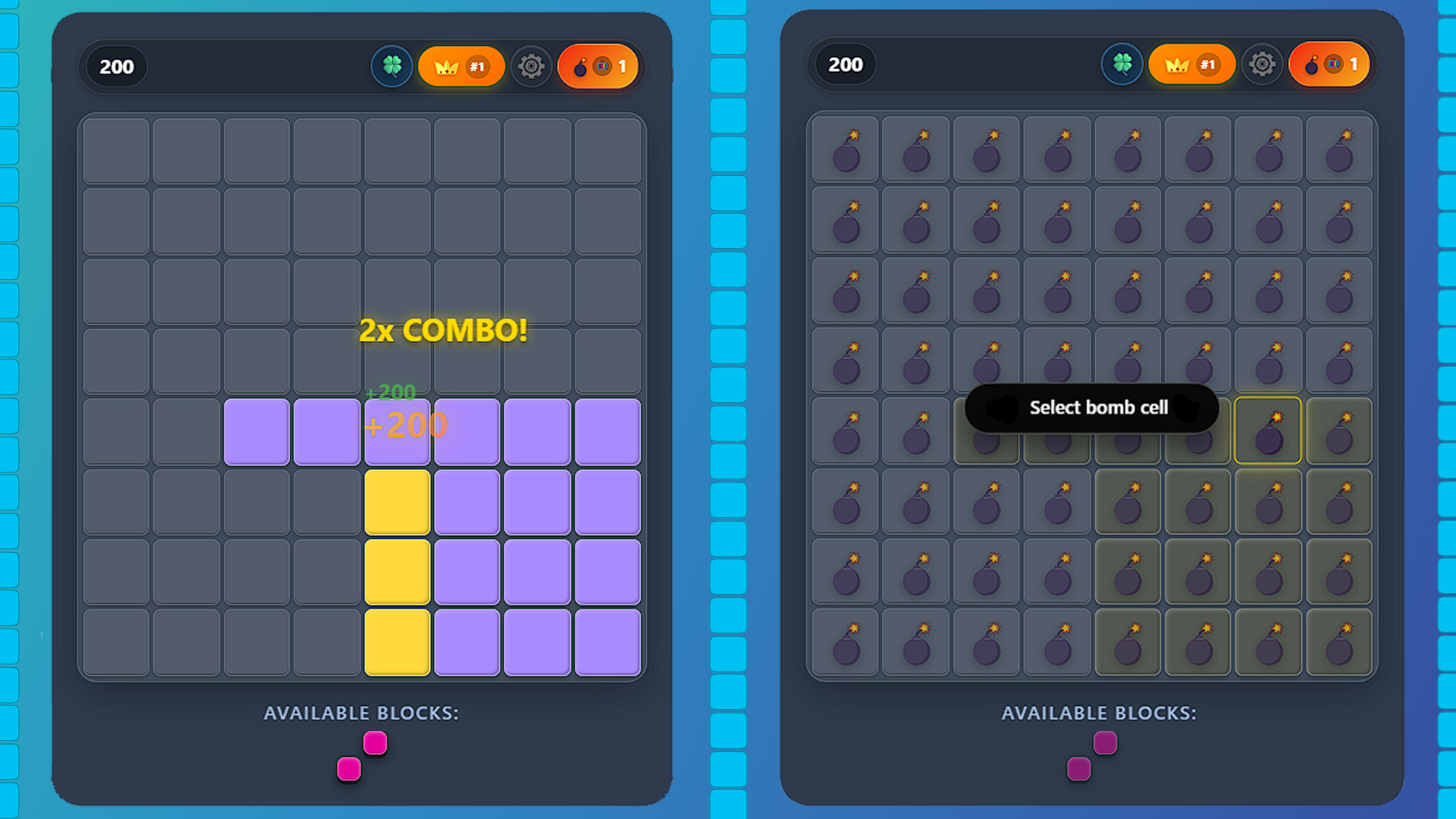 Magic puzzle - connect the blocks — screenshot 1