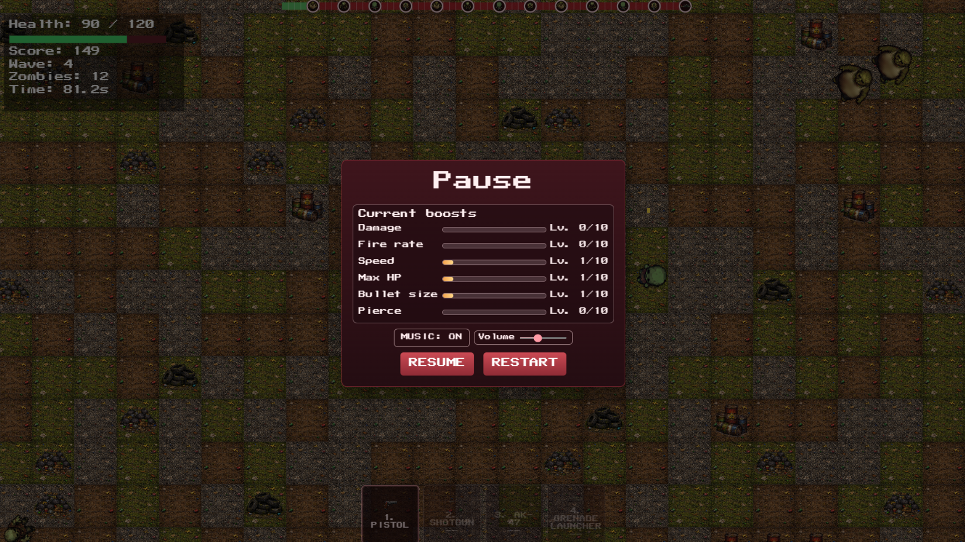 Zombie biter — screenshot 2