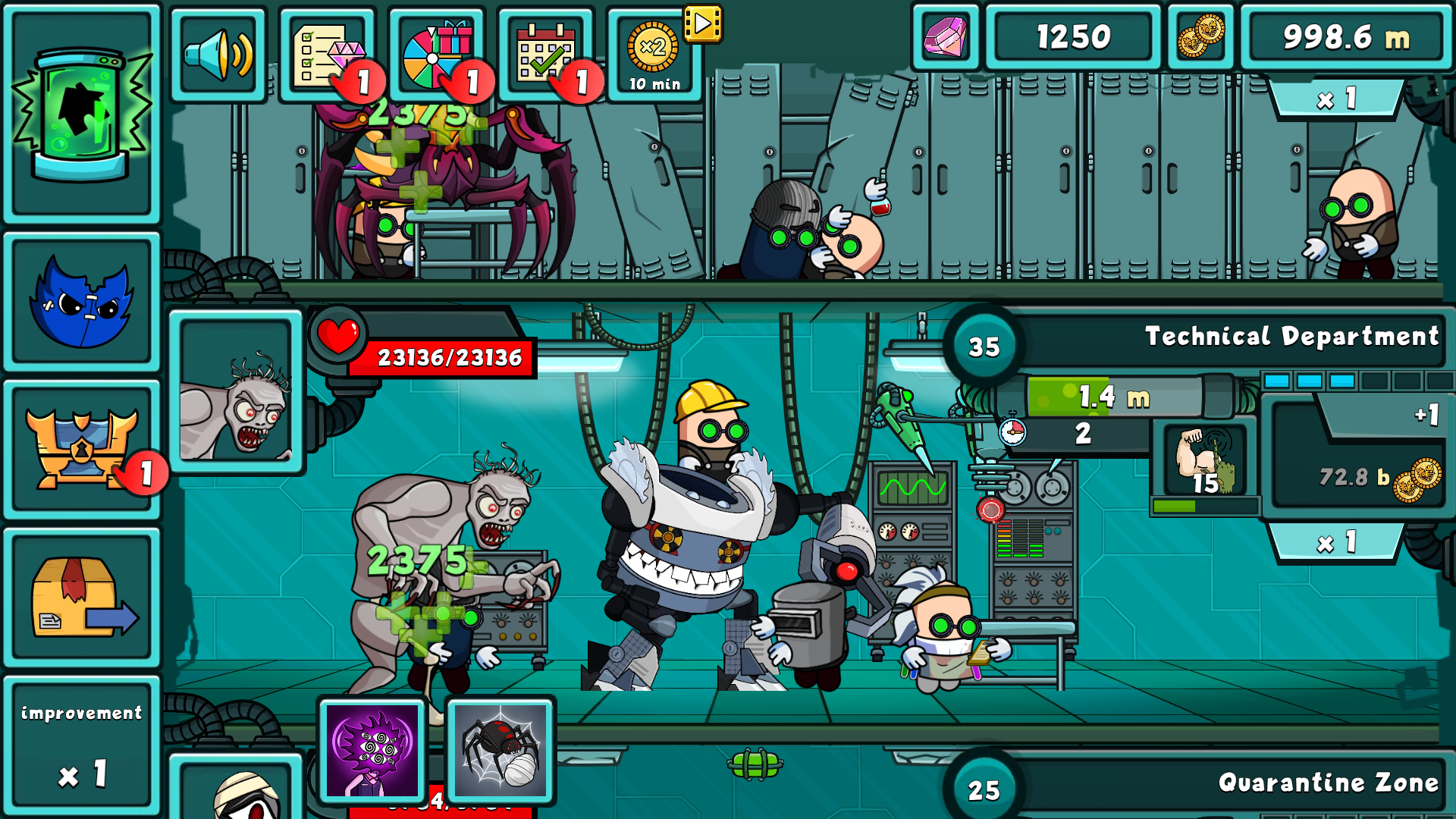 Mad Scientist Clicker screenshot 2