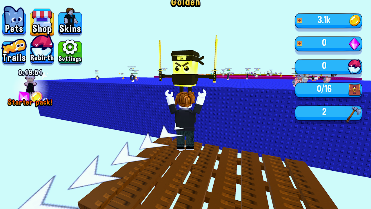 Obby Brainrot: Build a Bridge to Memes! screenshot