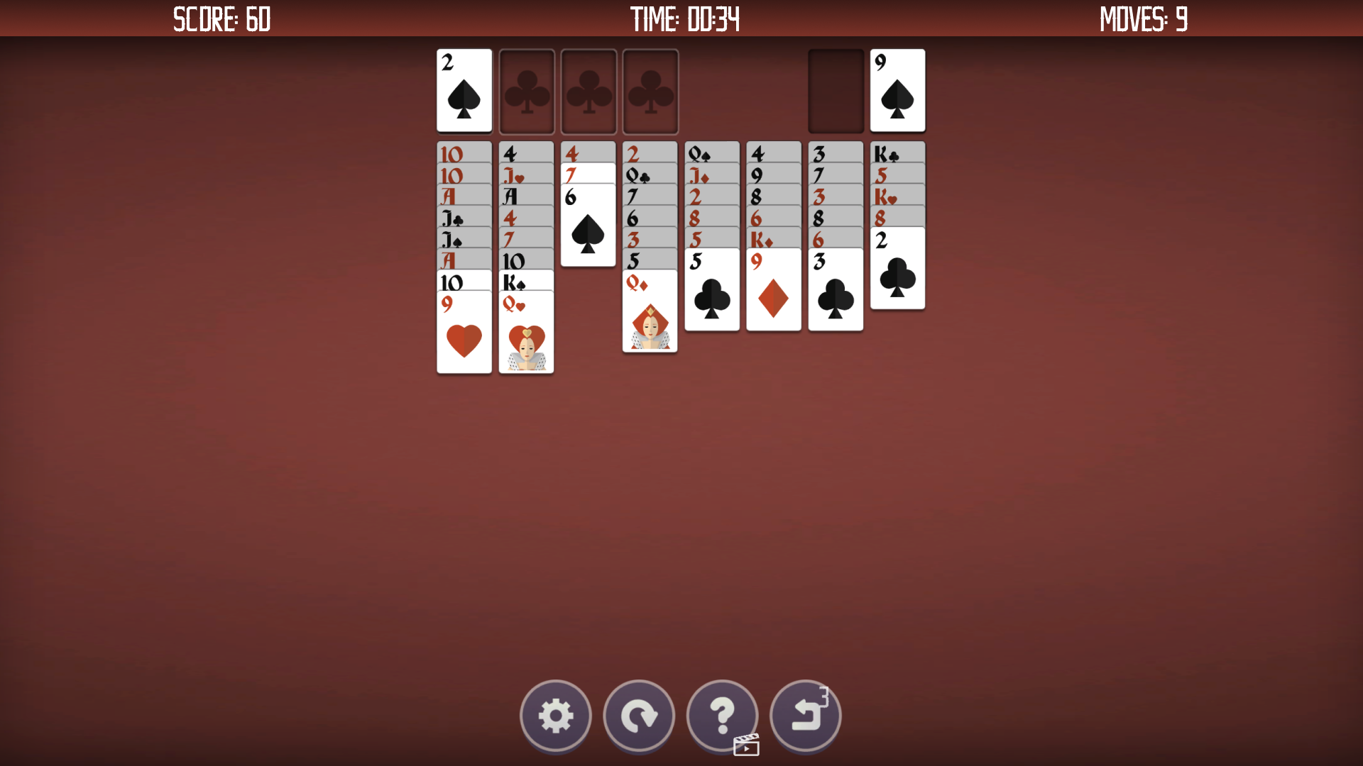 The Best Freecell Solitaire screenshot