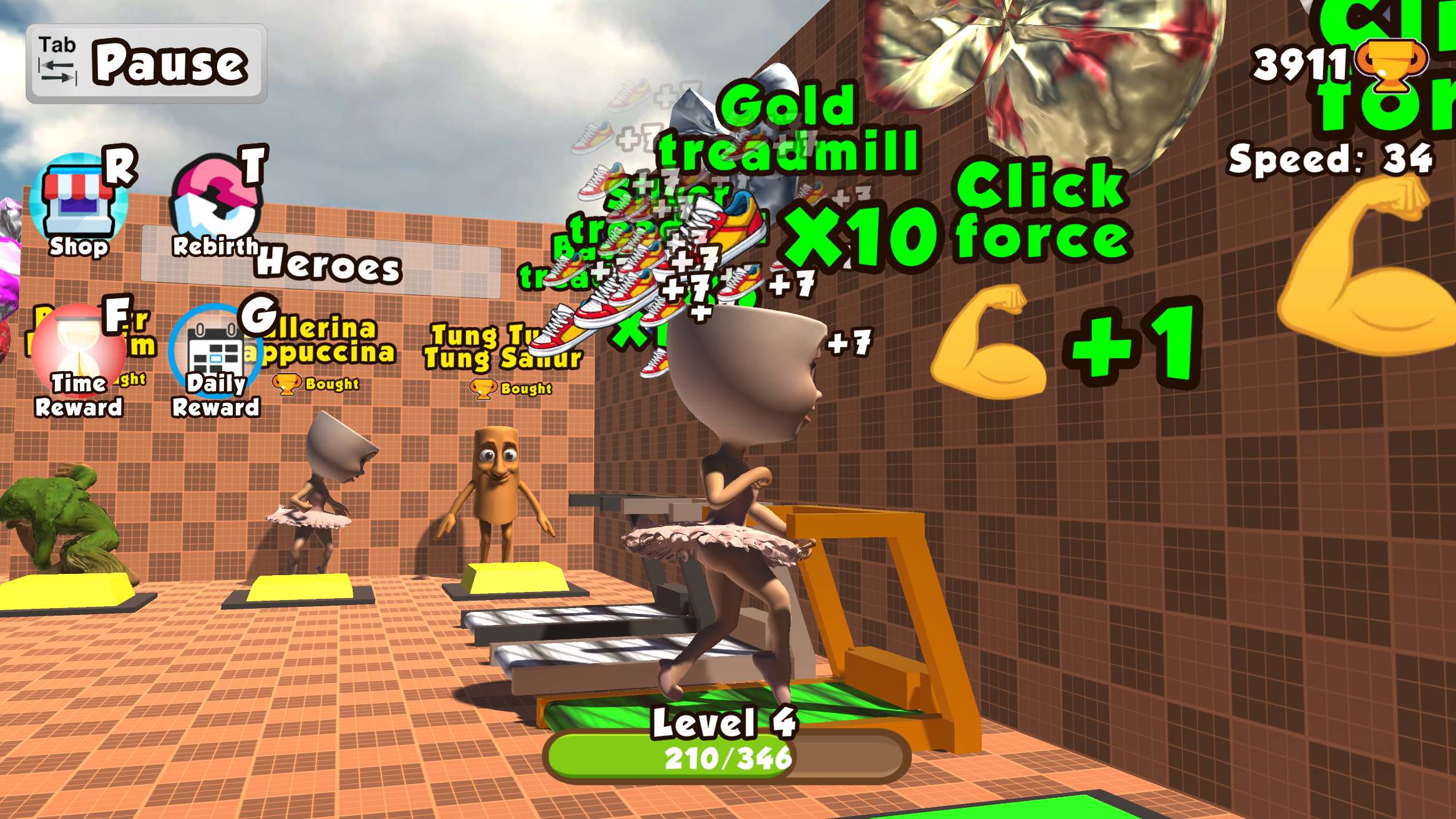 Break the Keyboard Escape: Brainrot Boss Mode Obby — screenshot 14