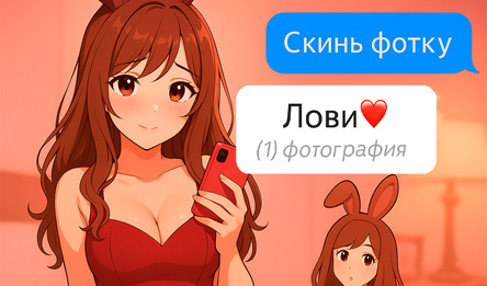 Девушка-зайка, которая никогда тебя не бросит