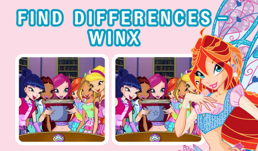 Find Differences - Winx