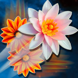 Соединяй цветы 2048