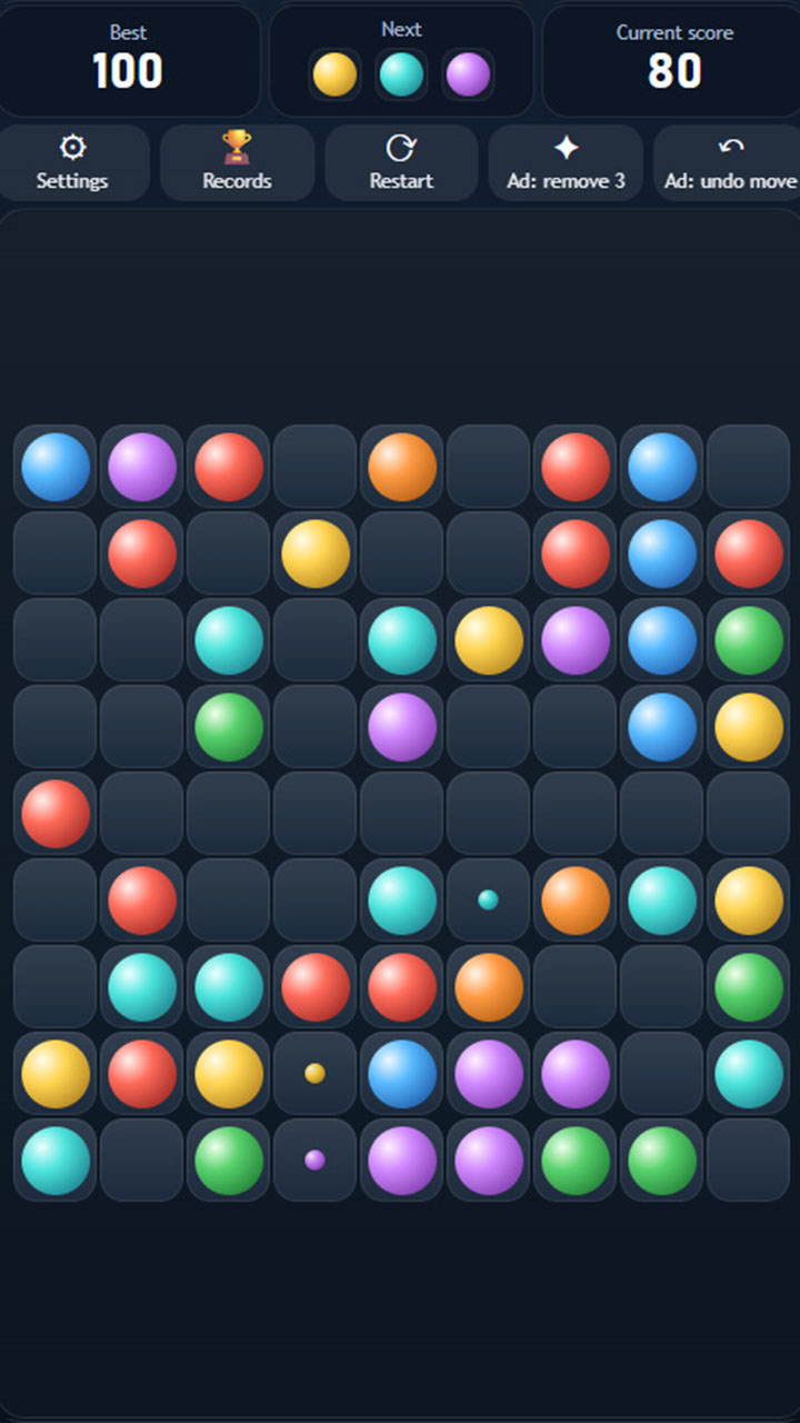 Lines 98 Classic Balls screenshot 15