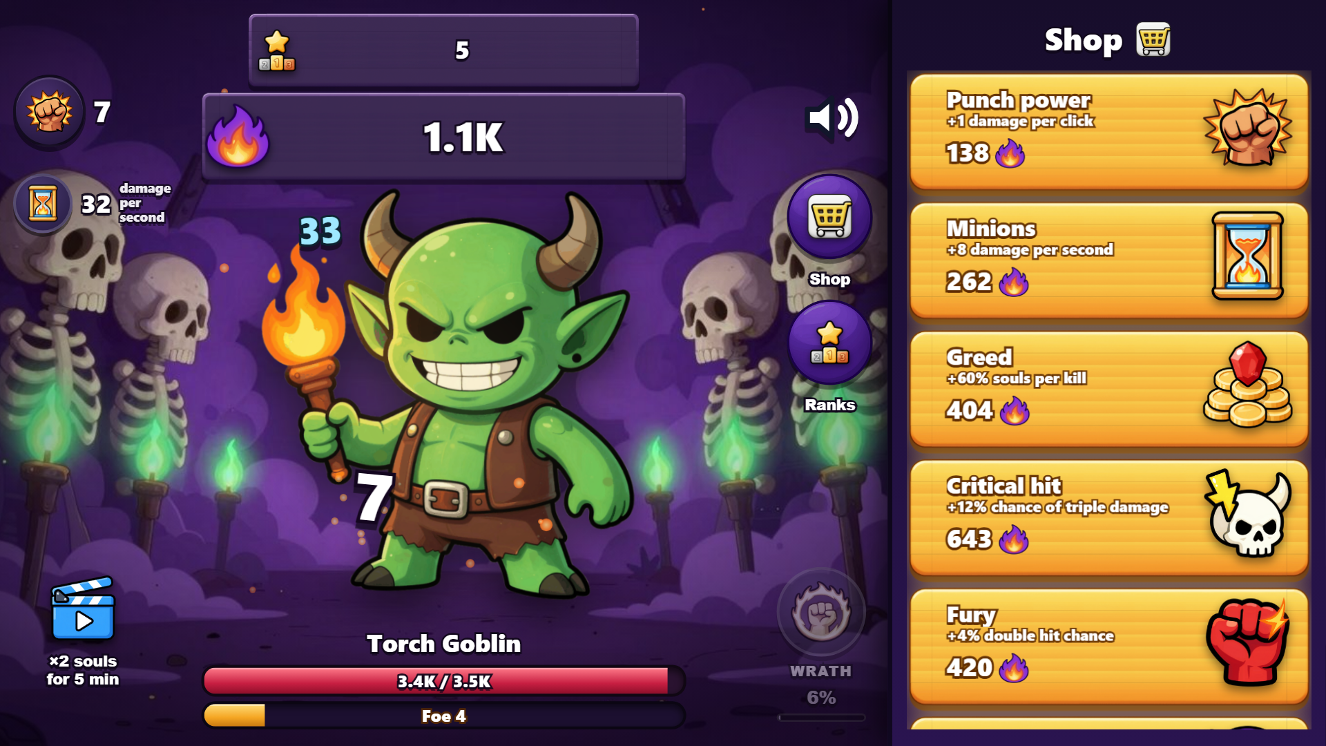 Clicker: Doom Lord screenshot