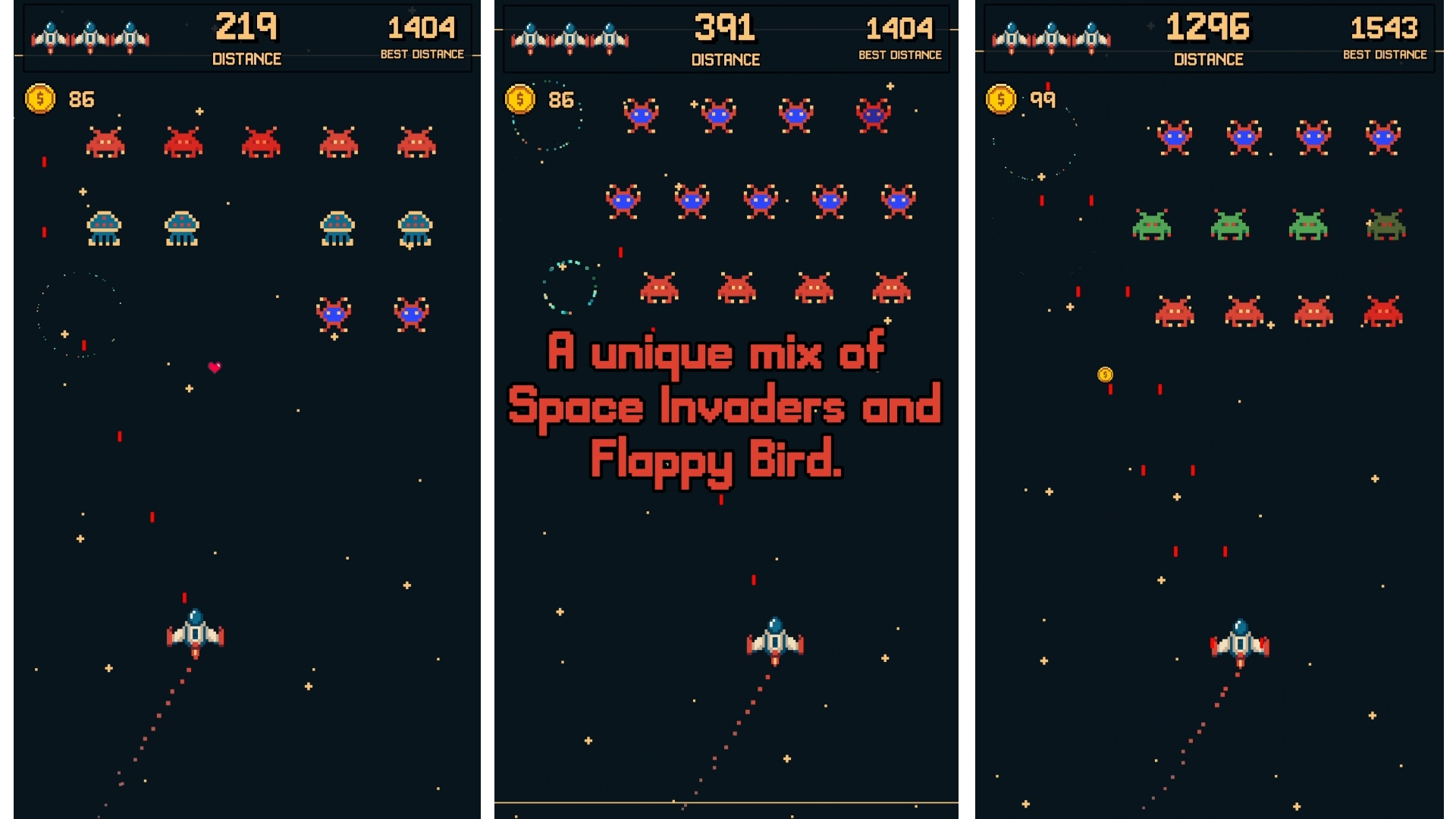 Flappy Space Invaders — screenshot 1