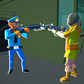 Gra Blue cop shooter: cop vs gangsters